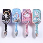 1pc Cute Large Hair Brush, Shower Wet Detangle Hair Brush Salon Hair Styling Tools For Women,
