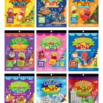 Children Fold Play 3D Stickers Books Toys DIY Kids Craft Cartoon Animal Origami Handcraft Paper Kids Learning Books