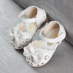 Newest Summer Kids Shoes MT-CS Fashion Leathers Sweet Children Sandals For Girls Toddler Baby Breathable Shoes