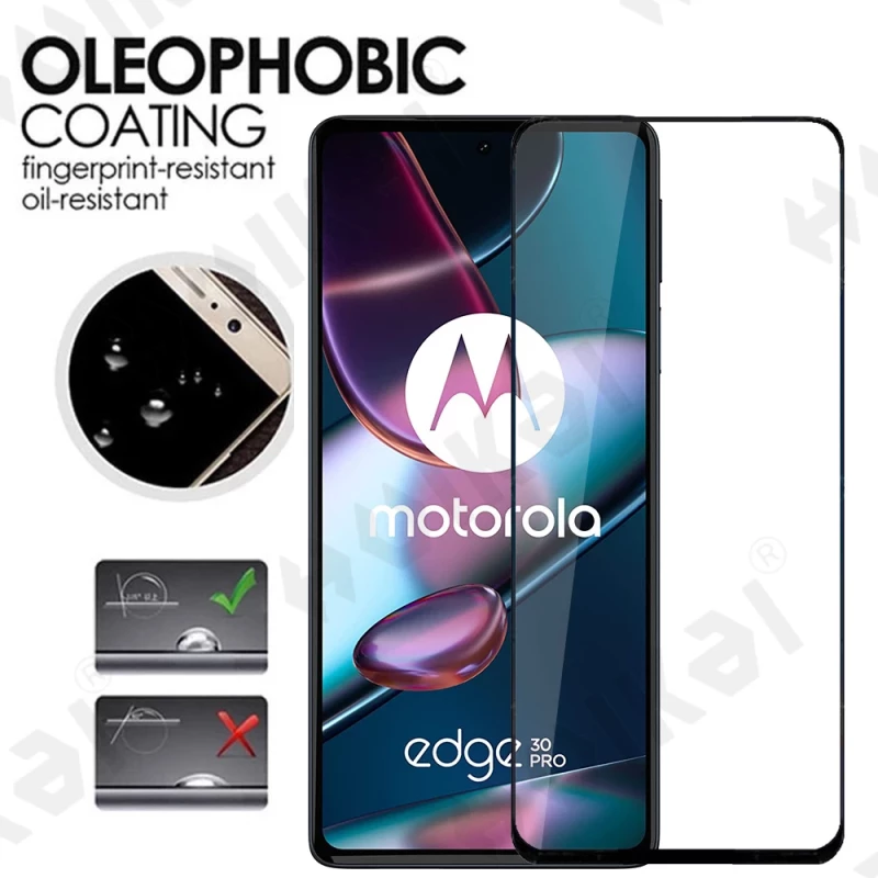 1-3pcs Full Coverage Screen Protector Tempered Glass For  Motorola G Stylus  G31 G30 Edge E32 G10  Glass