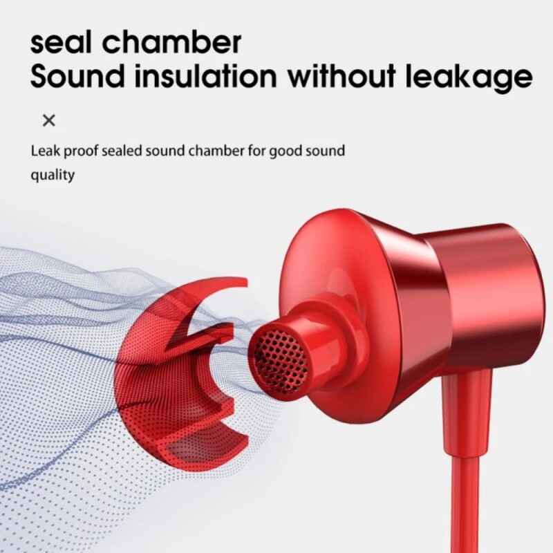 Original Lenovo 3.5mm HF130 In-ear Wired Earphone Sound Heavy Subwoofer Driver Stereo Earbuds Sports Earphone With Mic
