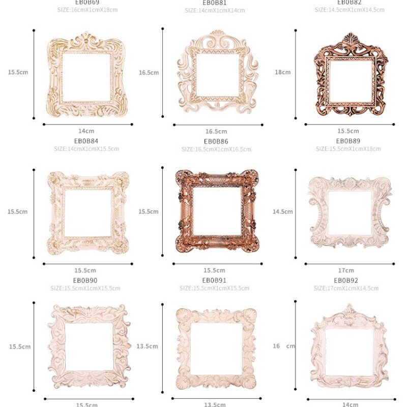 Roogo golden 3d switch panel sticker Luxury fashion decoration home accessories wall stickers (can freely matched)