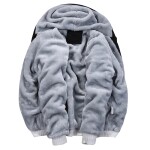 Men's Hoodies Tracksuit Winter Fleece Camouflage Suit Warm Velvet Sweatshirt Brand Clothing Men Jacket Set