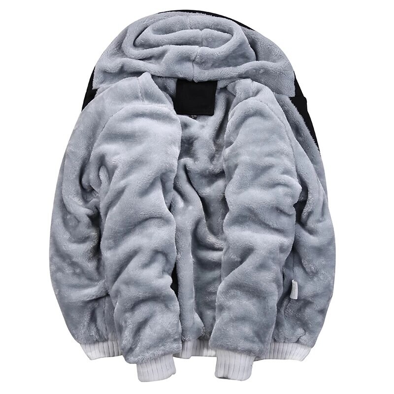 Men's Hoodies Tracksuit Winter Fleece Camouflage Suit Warm Velvet Sweatshirt Brand Clothing Men Jacket Set