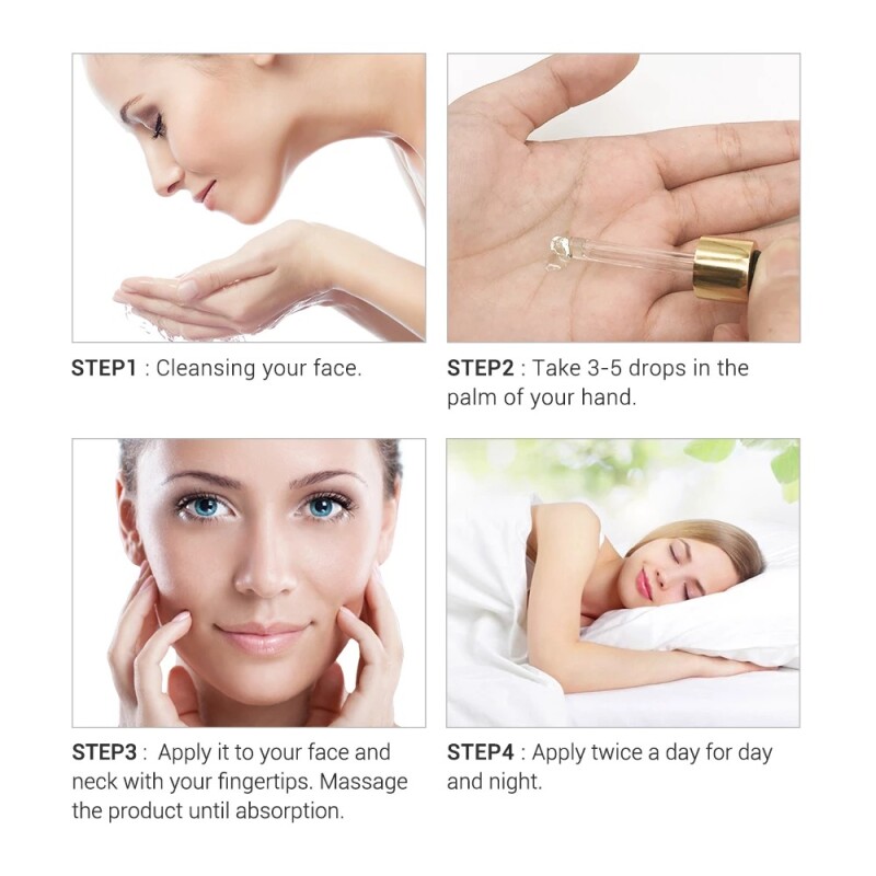 BREYLEE Face Retinol Serum Facial Anti Wrinkle Anti Aging Fade Fine Lines Lifting Firming Serum Skin Care Beauty Health