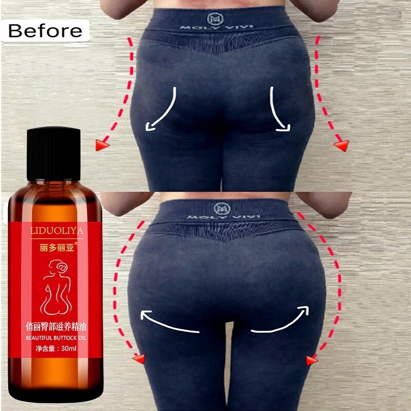 Big Ass Butt Enhancer Essential Oil Effective Hip Buttock Enlargement Body Massage Products Hip Lift Up Butt Beauty Oils