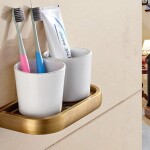 Antique Bronze Bathroom Accessories Sets Towel Shelf Towel Holder Toilet Paper Holder Robe Hook Bath Hardware