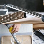 12 Inch Multifunctional Rectangle Stainless Steel Cheese Grater Tools Chocolate Lemon Zester Fruit Peeler Kitchen Gadget