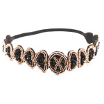 Ethnic Glass Beads Handmade Headband Pearl Rhinestone Customized Beaded Hairband For Women & Girls Hair Accessories