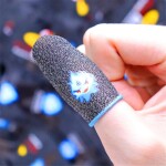 2Pcs Mobile Game Fingertip Gloves For Gamer Sweatproof Anti-Slip Touch Screen Finger Sleeve Breathable Gaming Cover