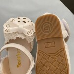 Newest Summer Kids Shoes MT-CS Fashion Leathers Sweet Children Sandals For Girls Toddler Baby Breathable Shoes