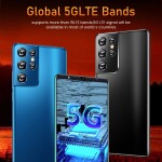 Original S21 Ultra 6.1 Inch 5G Phones 16G+512G 48MP 5000mAh Android 10 Smartphone MTK6889 11-Core Face Fingerprint ID