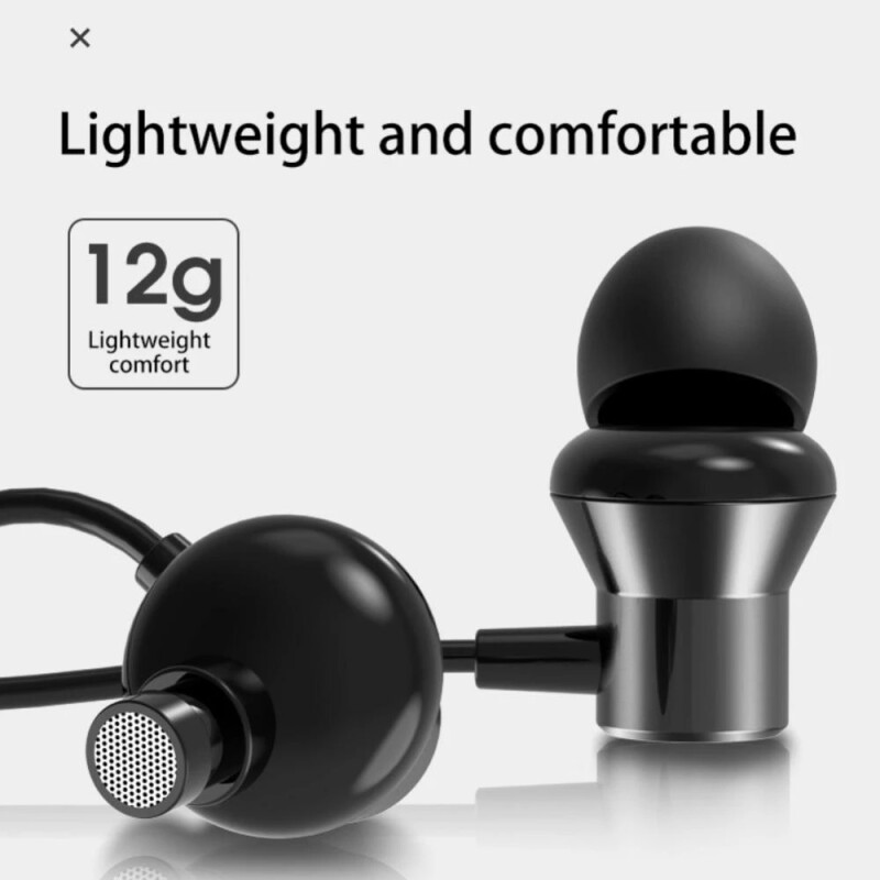 Original Lenovo 3.5mm HF130 In-ear Wired Earphone Sound Heavy Subwoofer Driver Stereo Earbuds Sports Earphone With Mic