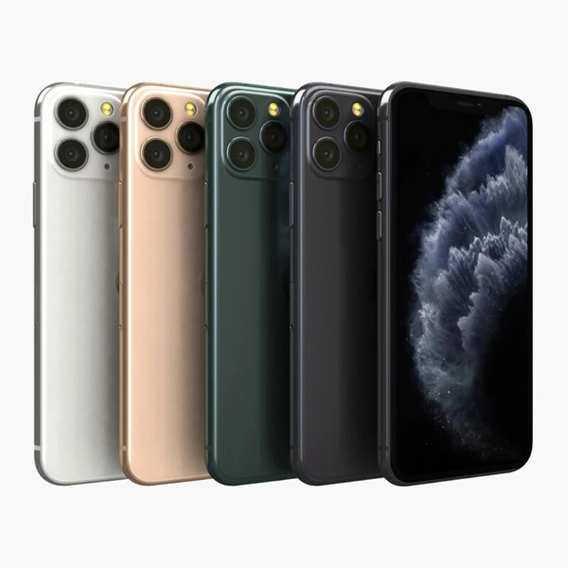 Apple iPhone 11 Pro Max Original iOS Mobile Phone 6.5" A13 Bionic 4GB RAM 64GB/256GB ROM Hexa Core 3 Cameras 4G LTE Cell