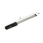 12 Inch Multifunctional Rectangle Stainless Steel Cheese Grater Tools Chocolate Lemon Zester Fruit Peeler Kitchen Gadget