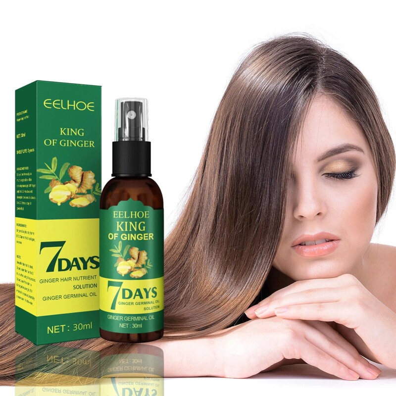 Ginger Hair Growth Serum Sprayer Hair Regrowth s Growth Hair Sprayer For Hair Loss s For Men Women 30ml