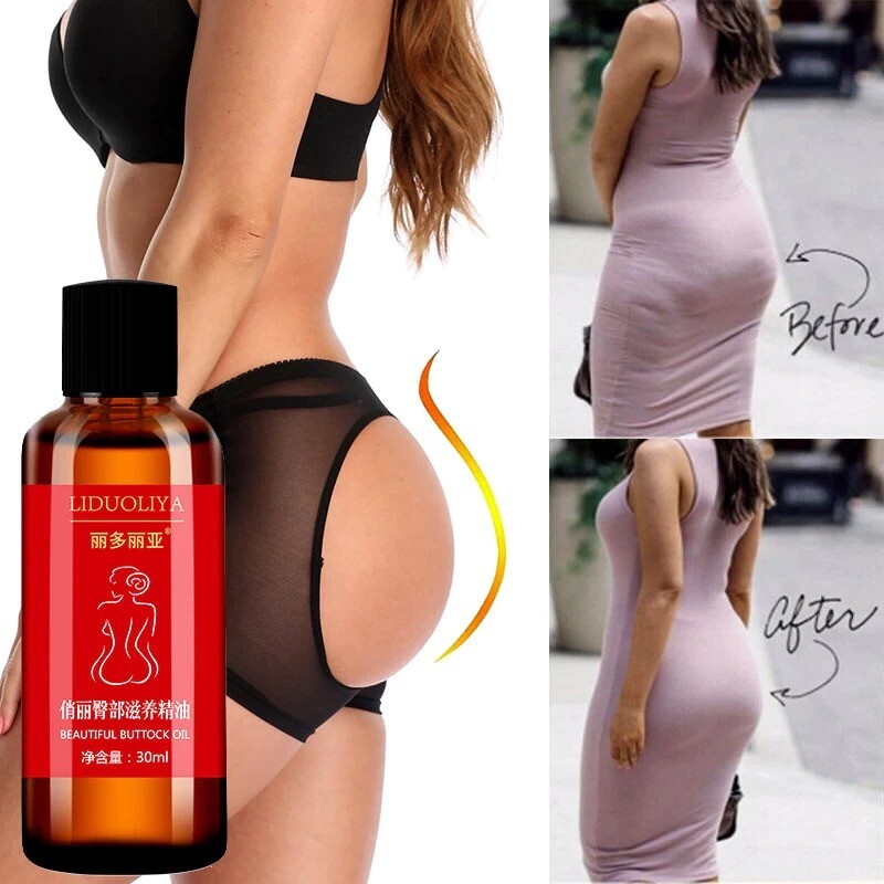Big Ass Butt Enhancer Essential Oil Effective Hip Buttock Enlargement Body Massage Products Hip Lift Up Butt Beauty Oils