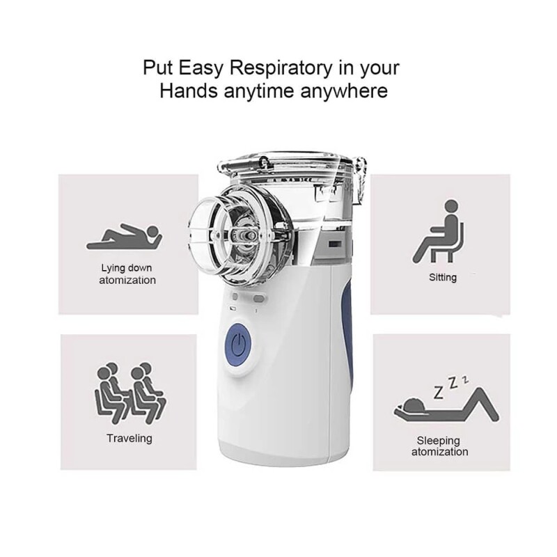 medical equipment Mini Handheld portable Nebulizer silent partial kids inhaler aerosol atomizer
