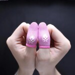 2Pcs Mobile Game Fingertip Gloves For Gamer Sweatproof Anti-Slip Touch Screen Finger Sleeve Breathable Gaming Cover