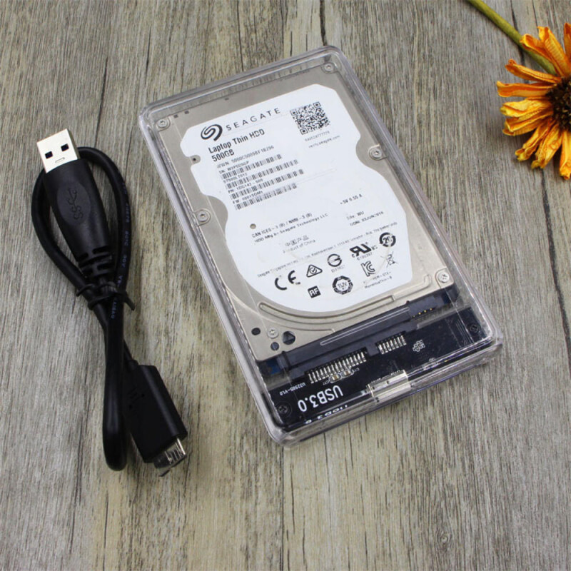 High-Speed Mobile Hard Disk Box Hard Drive Enclosure USB 3.0 To Sata 2.5" External HDD SSD Case Disk Case Computer Acces