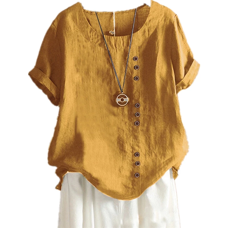 Women's Clothing Tops Cotton -shirts for Women Summer Fashion Women's T-shirts Hot Selling