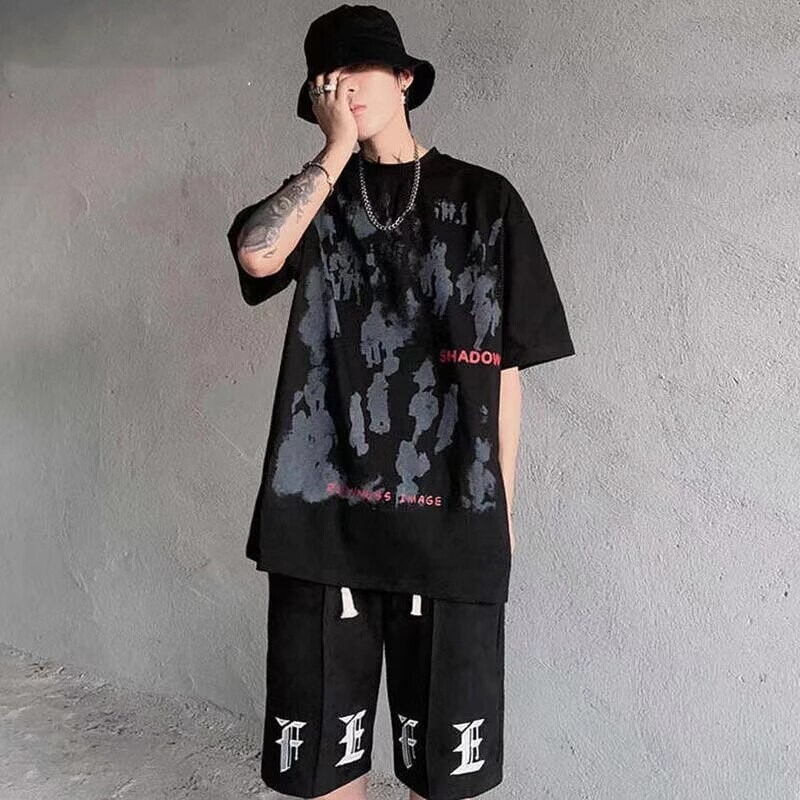 Women's Cotton T-shirt Summer Short Sleeve Fashion Clothing Women Vintage Hip Hop Tops Y2k