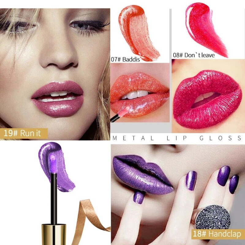 Waterproof  Lipgloss   Liquid  Lipstick Long Lasting Moisturizing  Sexy Women  Lip Gloss